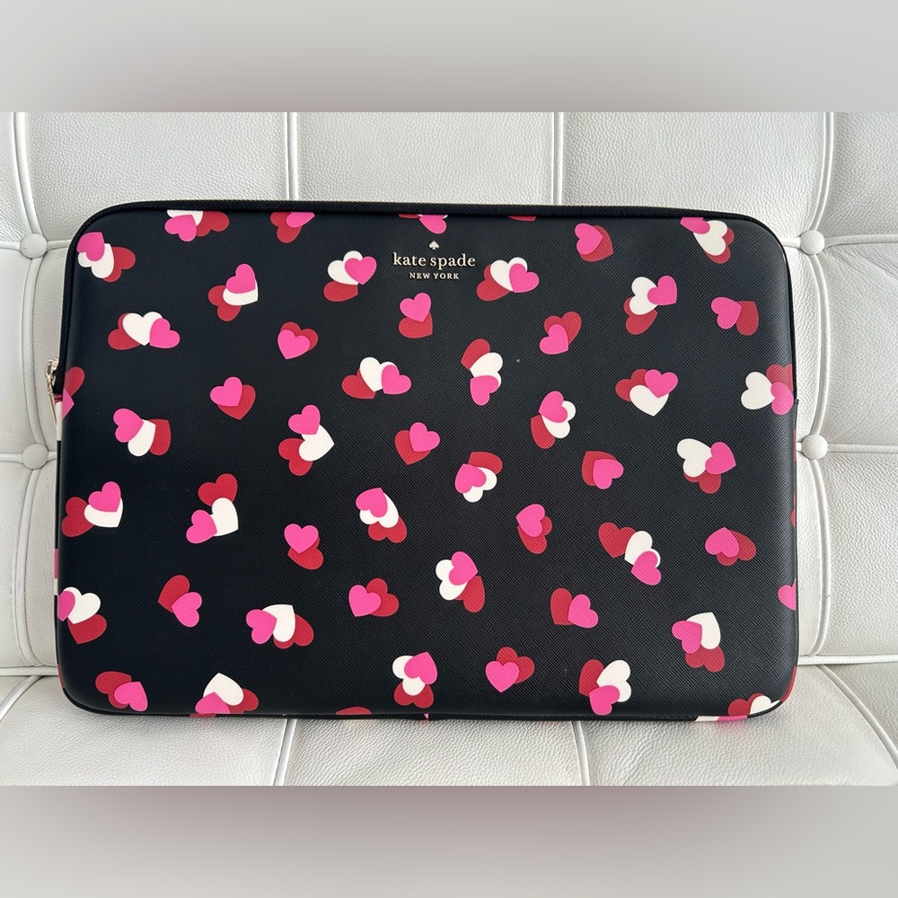 Kate Spade Staci Flutter Hearts Laptop Sleeve